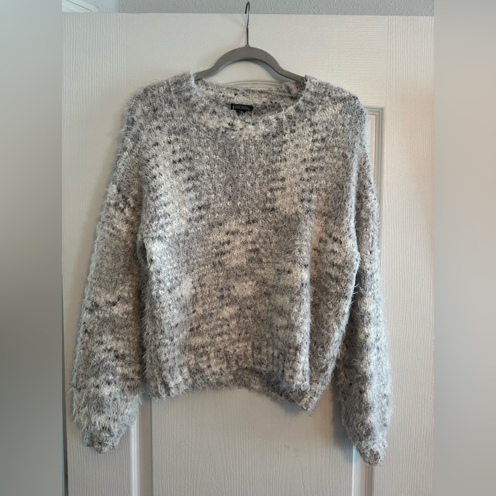 fuzzy sweater